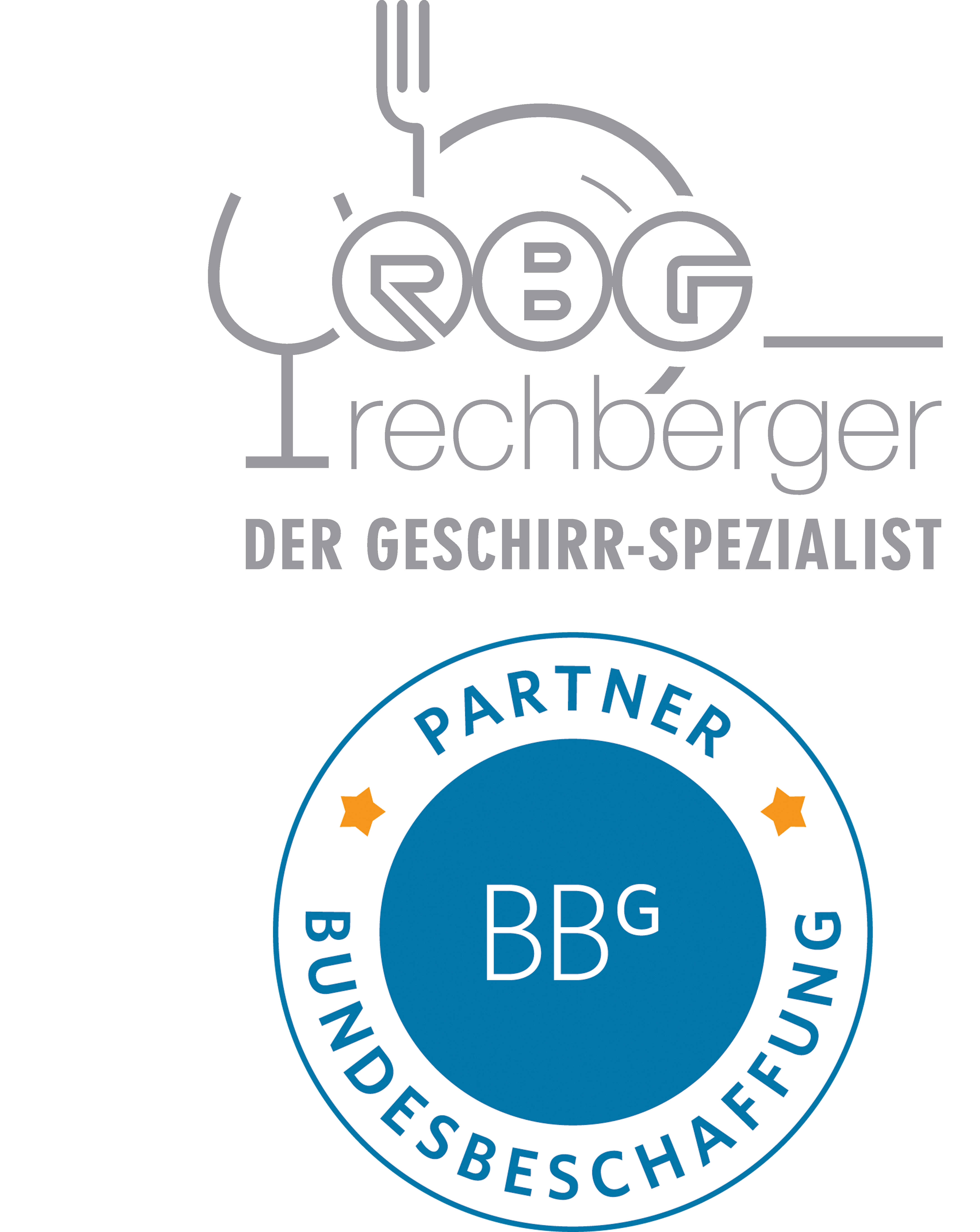 Rechberger Logo in grau freigestellt