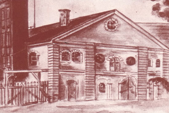 Bild des ersten Rechberger-Gebäudes von 1885
